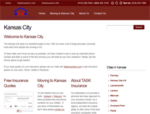 Tablet Screenshot of kansascity.taskinsurance.com